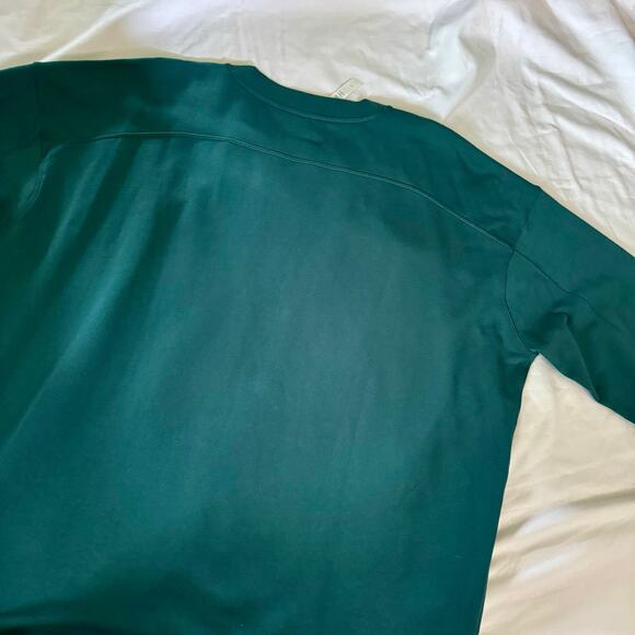 LULULEMON Perfectly Oversized Crew NWT 12 Green Jasper sweatshirt - Picture 11 of 12